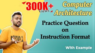 L114 Question on Instruction Format  Computer Organization  UGC NTA NET June 2021 [upl. by Bury]