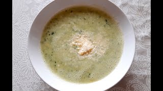 Courgette cream with Lékué in 10 minutes [upl. by Htessil77]