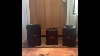 Part 3 Shootout MACKIE THUMP GO vs BOSE S1 PRO vs JBL EON ONE COMPACT Max Volume Demo A New Winner [upl. by Eillib]