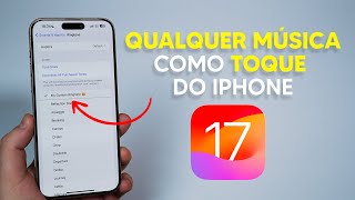 2024 Como Colocar QUALQUER Música como Toque do iPhone  De Graça [upl. by Goldsworthy632]