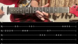 Ill Look Good When Im Sober  Lovejoy Guitar Tabs Tutorial [upl. by Eitsirk]