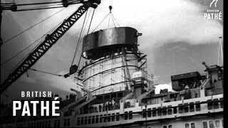 Ships In The Clyde AKA Clyde Shipbuilding 1948 [upl. by Bevers]