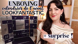 LE CALENDRIER DE LAVENT LOOKFANTASTIC 2024  YAYY  🥳 Unboxing  SURPRISE  🎅🏼🎁  LOdoesmakeup [upl. by Perloff]