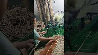 Making process of straw rope [upl. by Noiz]