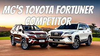 MG Gloster 2024  True competitor of Toyota Fortuner  MG Gloster review [upl. by Arodasi]