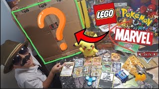 MYSTERY SURPRISE BOX FULL OF TOYS CARL Opens Ton Of Fanmail POKEMON CARDS amp MORE FridayFreeday39 [upl. by Ytsirk191]