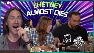 Chetney ALMOST Dies Critical Role Campaign 3  Episode 113 [upl. by Ladiv]