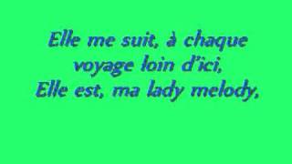 Tom Frager  Lady Mélody  lyrics [upl. by Elehcar]