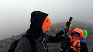 Québec Rando dans les Adirondacks Le Wright Peak dans les nuages jusquà 1396 mètres ÉtatsUnis [upl. by Mecke899]