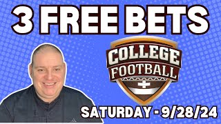 NCAAF Week 5  Free Betting Picks amp Predictions  92824 l Craigs Picks amp Parlays l ncaafbets [upl. by Anivlis995]