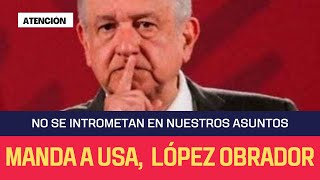 López Obrador dijo que las relaciones con EEUU y Canadá quotno están rotasquot [upl. by Kennedy210]