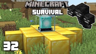 Minecraft 114 Survival Lets Play  WITHER FIGHT Ep 32 [upl. by Shere654]