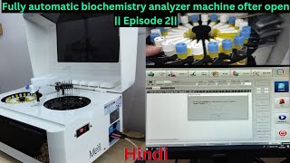 Fully automatic biochemistry analyzer machine ofter open Episode 2 biochemistry analyzer machine [upl. by Palmore921]