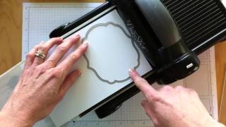 How to Emboss Using the Framelits and Big Shot Die Cutting Machine [upl. by Rand]