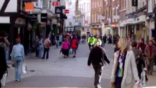 North Yorkshire Police cyclists emergency response training using blue lights and sirens [upl. by Xena]