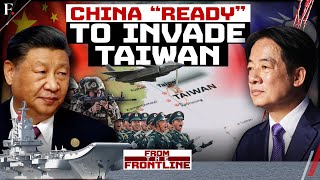 “No Such Thing as Taiwan” Xi Jinping’s Military Surrounds the Island  From the Frontline [upl. by Nyrmak175]