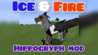 Flying and taming Minecraft hippogryph mod [upl. by Adlesirg]