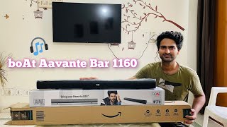 boAt Aavante Bar 1160 60W Soundbar  Unboxing  ग़जब चीज़ है Boss [upl. by Jeffie]