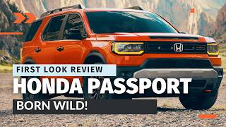 2026 Honda Passport First Look Review Rugged Design OffRoad Capabilities and Tech Features [upl. by Ragland]