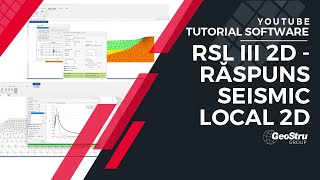 Tutorial Software Analiza răspunsului seismic local cu RSL III 2D [upl. by Buckley40]