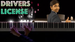 Drivers License Piano Cover With Lyrics [upl. by Nadbus]