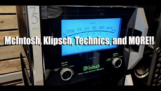 Epic Collection of McIntosh Technics Klipsch Mark Levinson and more [upl. by Nytsirhc]