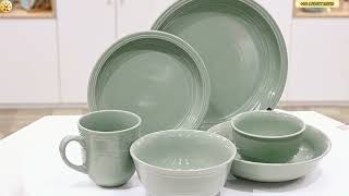 🔥Custom Green Embossed Stoneware Tableware Set  Raylon Enterprise [upl. by Adnilab]