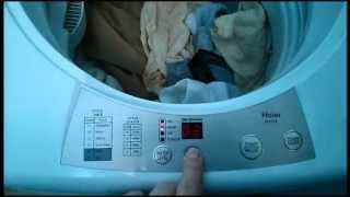 Haier HLP23E Portable Washing Machine OverviewReview [upl. by Skurnik312]