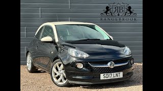 2017 VAUXHALL ADAM 14i SLAM Hatchback [upl. by Ribaj]