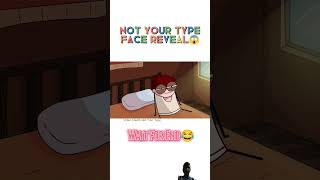 Not Your Type Face Reveal 😱 shorts notyourtype rgbucketlist angryprash [upl. by Nedle]