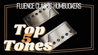 Fishman Fluence Classic Humbuckers  Top 5 Tones [upl. by Pohsib]