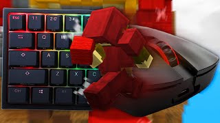 Keyboard  Mouse Sounds ASMR  Hypixel Bedwars [upl. by Adiv]