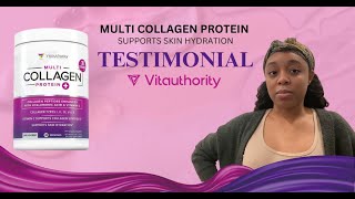 Multi Collagen Peptides Review Collagen Supplements by Vitauthority  MiaMorganJohnson [upl. by Aivax]