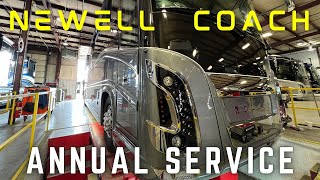 Newell Coach 1524 Annual Service at Newell Service Center Miami OK [upl. by Ativla]