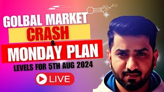 World Market Crash II Market Weekly Analysis II Levels for 5th Aug 2024 [upl. by Joh991]