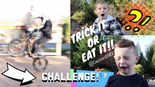 BMX Trick It OR Eat It Challenge [upl. by Schnur971]