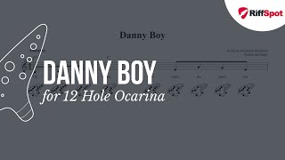 Danny Boy Londonderry Air 12 Hole Ocarina Tab [upl. by Eentroc259]