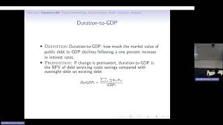 DebtCon7 Day 1 Parallel Session 2B MONETARY AND FISCAL INTERACTION [upl. by Kiefer192]