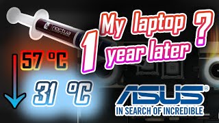 ASUS Vivobook Pro  REPASTE and UNDERVOLT 1 year later  quot Even better results this time quot 🤯🌡 [upl. by Namlas519]