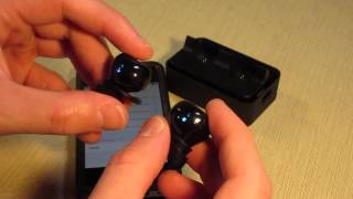 Syllable D900 Wireless Bluetooth Earbuds Review and Setup Instructions [upl. by Junina]