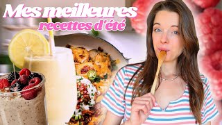 Mes meilleures recettes PETIT BUDGET de lété  Faciles amp Rapides [upl. by Kjersti]