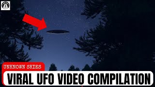 The Greatest Compilation of UFO Sightings  UAP Footage extraterrestrial [upl. by Cressler]