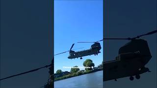 Chinook Randomly Starts Racing Speed Boat 🤣🔥 [upl. by Esnofla622]