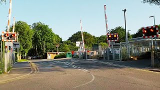 Ashtead Level Crossing Surrey [upl. by Laeno]