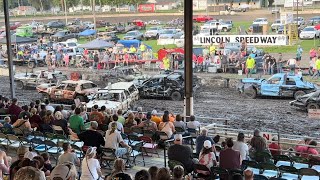 8424 Logan County Fair Demo Derby Fullsize Hobo [upl. by Rehpotsirhc]