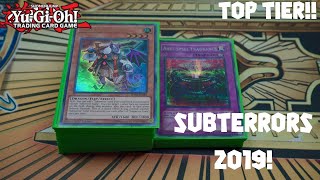 YuGiOh AMAZING SUBTERROR GURU DECK PROFILE OCTOBER 2019 [upl. by Letnwahs974]