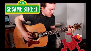 Sesame Street Theme  Fingerstyle Guitar Cover  Free Tabs Jacob Neufeld [upl. by Tanner]