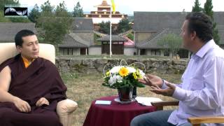 His Holiness the 17th Karmapa interview John Consemulder [upl. by Skutchan]