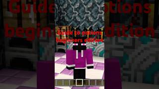 Guide to potions Beginners edition gaming minecraft [upl. by Elisha]