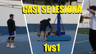 Casi se lesiona jugando 1vs1  DUNK SESSION  1VS1  2VS2 [upl. by Ocko778]